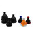 Black - Protein Funnel Container (Solid Color)