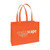 Orange - Non-Woven Shopping Tote Bag