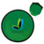 Green - Jornikolor Color Fold Up Flyer w/Case