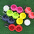 4'' Silicone Dual Golf Ball Holder w/Carabiner Clip