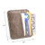Mixed Color Slim Leather Credit Card Holder Money Clip