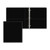 Black Blank - 1" Classic Angle D Ring Binder