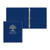 Royal Blue Imprinted - 1" Classic Angle D Ring Binder