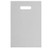 Frosted Die Cut Merchandise Bag (14"x3"x21") (Flex Print)