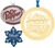 3" Etched Christmas Ornament