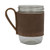 Distressed Brown Blank - Brewster 16 oz. Wide Mason Jar & Sleeve