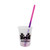Rainbow - 12 Oz. Rainbow Confetti Mood Cup/Straw/Lid Set