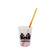 Rainbow - 12 Oz. Rainbow Confetti Mood Cup/Straw/Lid Set