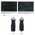 Cotton Denim Kitchen Aprons w/ Cross Strap & 3 pockets