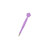 Pearl purple - Flower Shape Ballpoint Pen