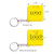 Square Level Tape Measure Key Tag