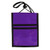 Purple - Multi-Pocket Badge Holder/Passport Pouch
