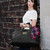 Black Logo - Falls Canyon Cabin Leather Duffel Bag