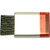 Silver/Translucent Red Blank - Multi Functional Computer Brush