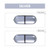 Silver - 16 GB Pill USB Flash Drive