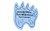 Blue Logo - 4" Econo Compressed Paw Sponge