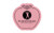 Pink Logo - 5" Standard Compressed Apple Sponge