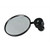 Black/Silver Blank - Bike Handlebar Mirror