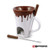 Swissmar® Nostalgia 4pc Chocolate Fondue Mug Set - Chocolate