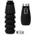 Black Logo - The Whirlwind 20 Oz. Collapsible Silicone Water Bottle