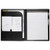 Inside - Executive Black Stitched Leather Journal Portfolios