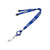 Custom 5/8" Polyester Lanyard w/ Lobster Claw & Safety Breakaway