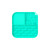 4 Compartments Square Silicone Slow Pet Feeder