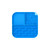 4 Compartments Square Silicone Slow Pet Feeder