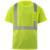 Hi Viz 3.8 oz. Polyester Class 2 Segmented Tape Safety T-Shirt with Pocket