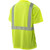 Hi Viz 3.8 oz. Polyester Class 2 Segmented Tape Safety T-Shirt with Pocket
