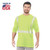 Class 2 USA-Made Segmented 100% Cotton Safety Long Sleeve T-Shirt with Pocket
