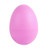 Pink Blank - Plastic Maracas Egg Shape Shakers