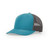 Teal Blue/Charcoal Gray Blank - Richardson 835 Tilikum Water Sport Snapback Hat