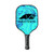 StrikeMaster Fiberglass Pickleball Set 2 Paddles 4 Balls with Drawstring Bag