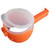 Orange Blank - Sealing Clip with Lid