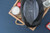 Black Blank Open Top View - Fort Point™ Dopp Kit