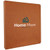 10 ½" x 11 ½" Rawhide Leatherette 3-Ring Binder w/ 1" Slant D-Rings
