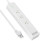 3 Outlet Power Strip In 1.8 Meters Wired Long With 4 USB Port
