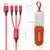 Capsule One to three Braided Data Cable