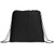 SM-7434BKFront - Evergreen Non-Woven Drawstring Bag