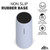 Iceberg White Features - 25 Oz. Stainless Steel Traveler Tumbler