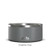 Graphite Gray Blank - Dog Food Bowl - 8 Cup