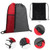 Vertical Drawstring Backpack With Mesh Pocket