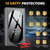 10400mAh Portable Emergency battery booter w/ 150PSI Emergency inflater air compressor