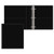 Black Blank - 1 1/2" Classic Angle D Ring Binder