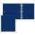 Royal Blue Blank - 1 1/2" Classic Angle D Ring Binder