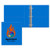 Bright Blue Imprinted - 1 1/2" Classic Angle D Ring Binder