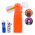4" Black Light-Up Hand Held Fan