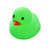 Green - Colorful Mini Rubber Duck