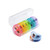 Clear - Round Weekly Pill Box
